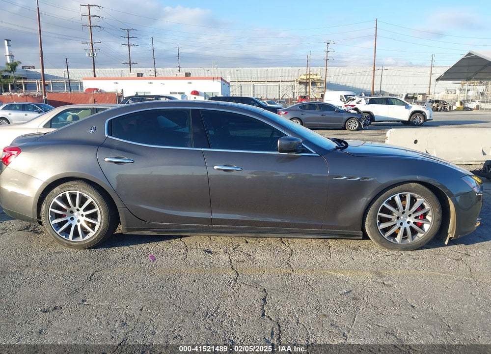2015 MASERATI GHIBLI S Q4 VIN: ZAM57RTA8F1133209