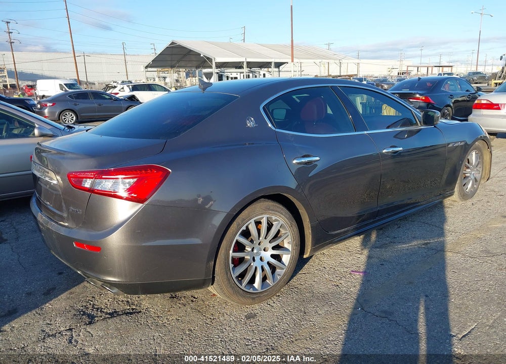 2015 MASERATI GHIBLI S Q4 VIN: ZAM57RTA8F1133209