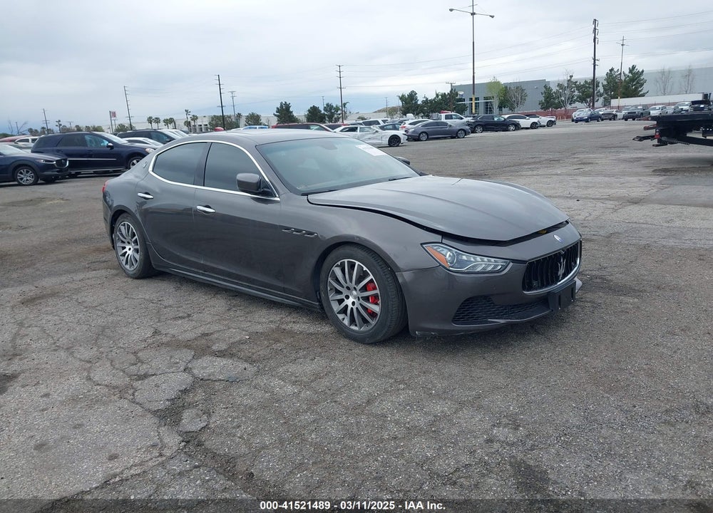2015 MASERATI GHIBLI S Q4 VIN: ZAM57RTA8F1133209