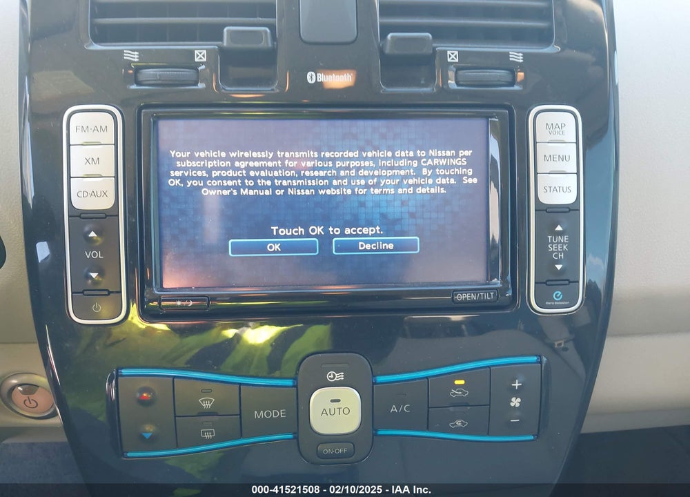 2011 NISSAN LEAF SL VIN: JN1AZ0CPXBT001003