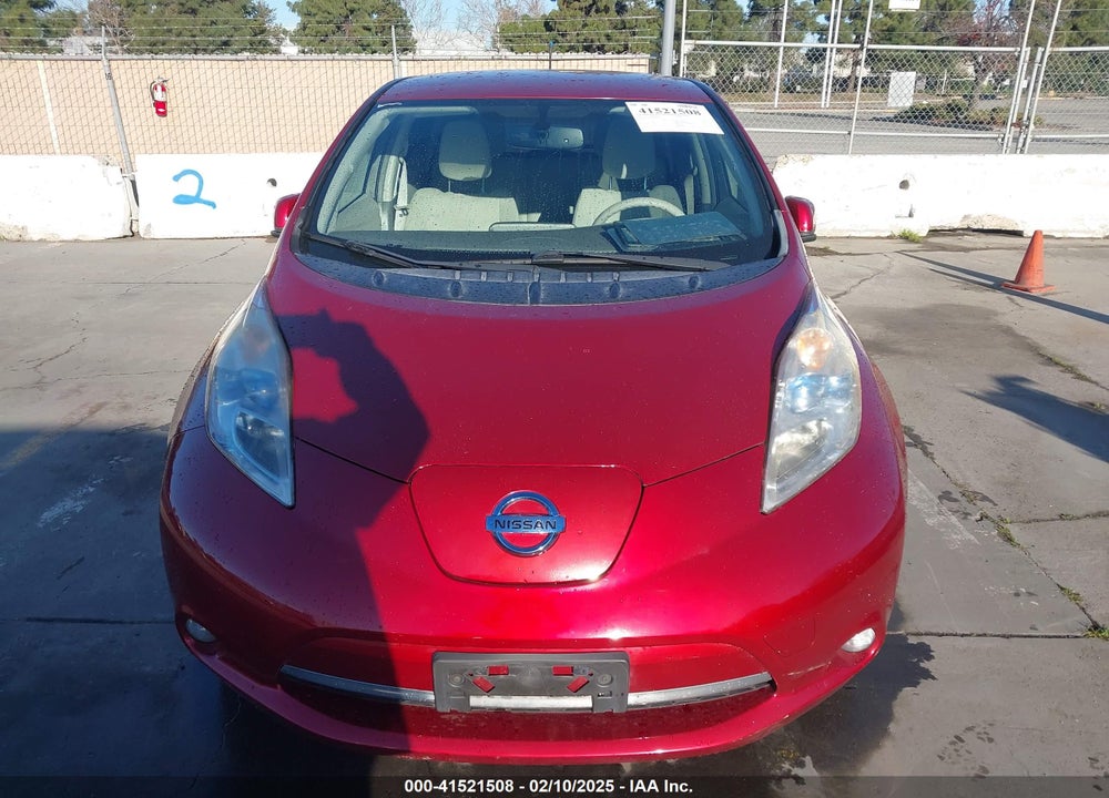 2011 NISSAN LEAF SL VIN: JN1AZ0CPXBT001003