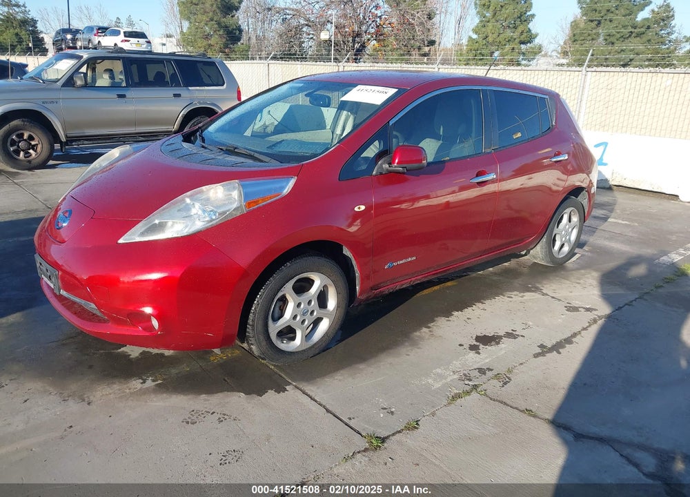 2011 NISSAN LEAF SL VIN: JN1AZ0CPXBT001003