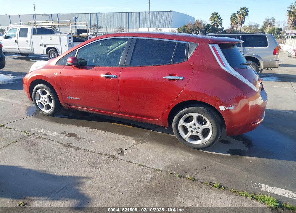 2011 NISSAN LEAF SL VIN: JN1AZ0CPXBT001003