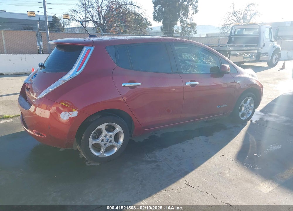2011 NISSAN LEAF SL VIN: JN1AZ0CPXBT001003