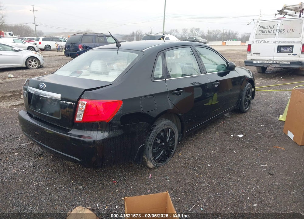 2008 SUBARU IMPREZA 2.5I VIN: JF1GE61678H529888