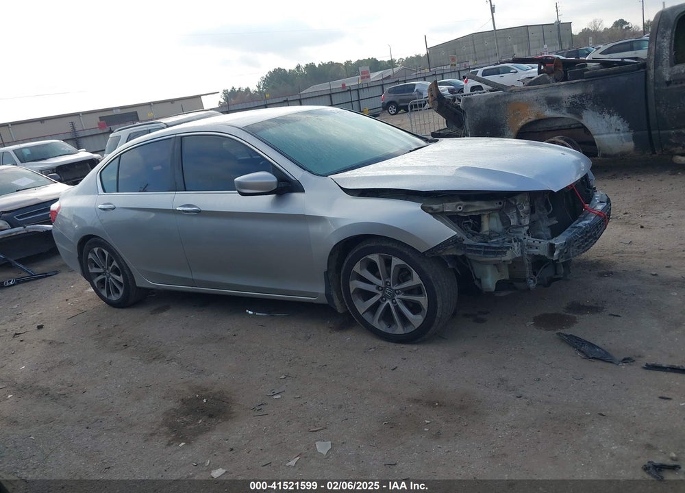 2013 HONDA ACCORD VIN: 1HGCR2F57DA036237
