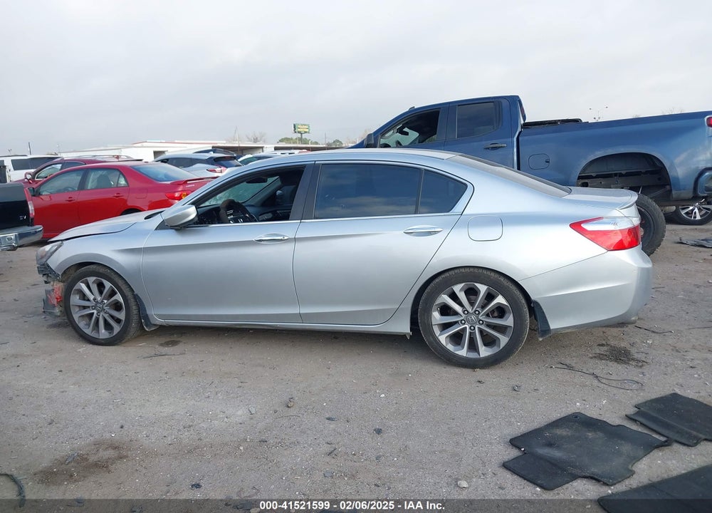 2013 HONDA ACCORD VIN: 1HGCR2F57DA036237