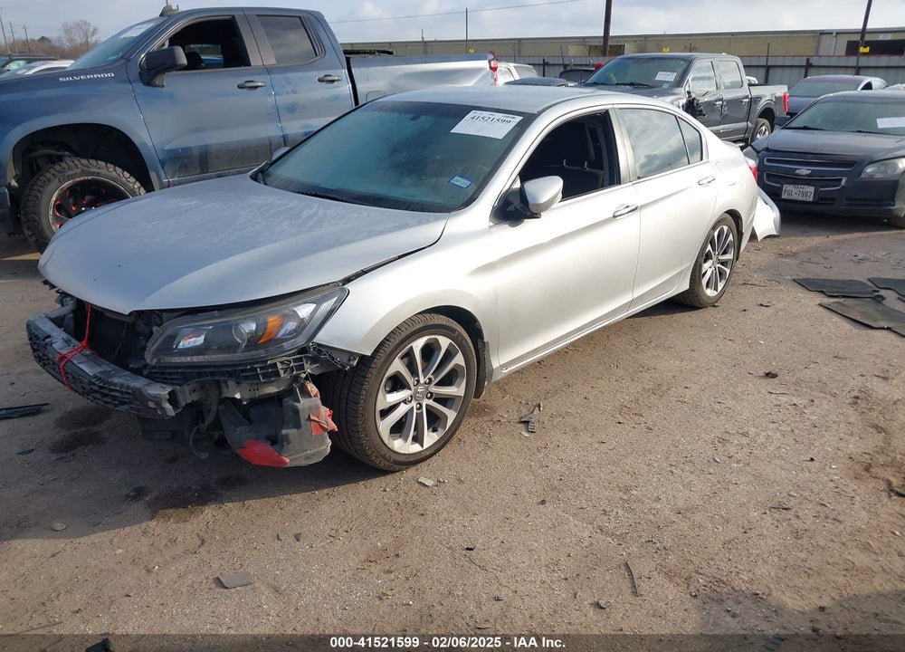 2013 HONDA ACCORD VIN: 1HGCR2F57DA036237