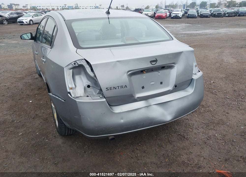 2008 NISSAN SENTRA VIN: 3N1AB61E58L625734