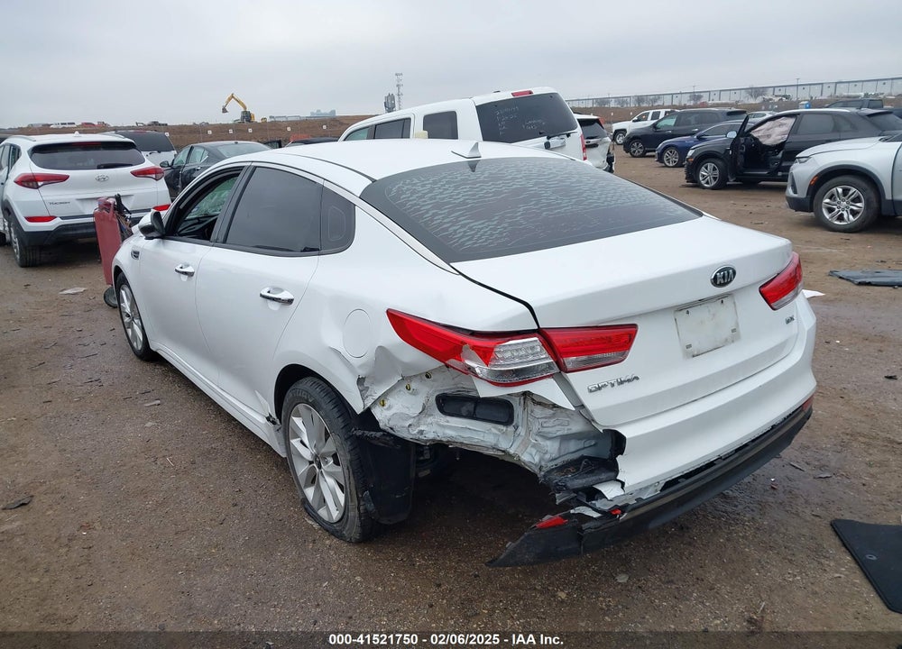 2016 KIA OPTIMA VIN: 5XXGU4L30GG055945