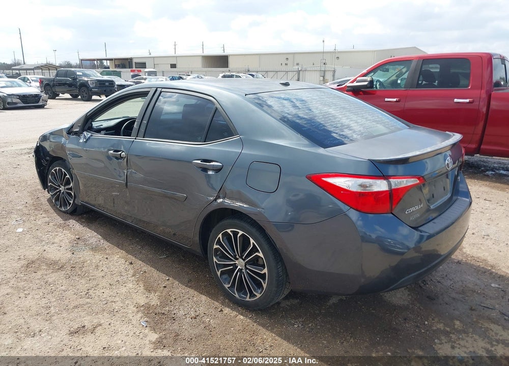 2016 TOYOTA COROLLA VIN: 5YFBURHE8GP504300