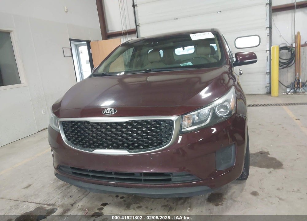2017 KIA SEDONA LX VIN: KNDMB5C19H6247846