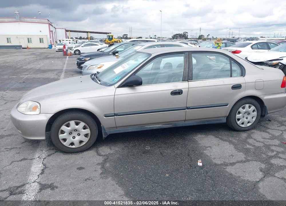 2000 HONDA CIVIC DX VIN: 1HGEJ6625YL058339