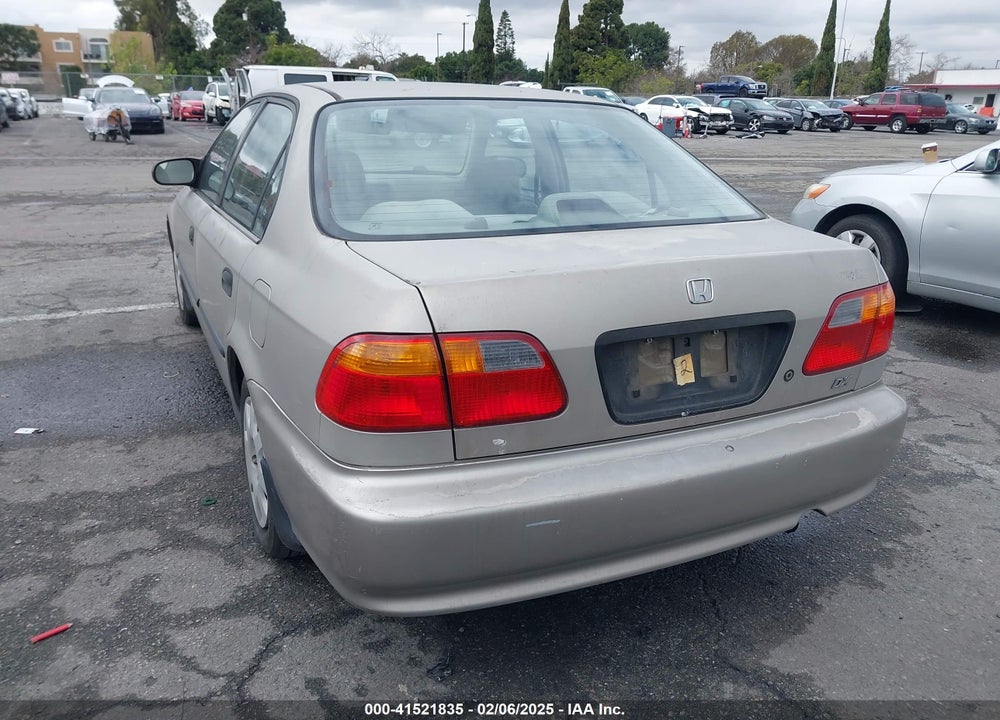 2000 HONDA CIVIC DX VIN: 1HGEJ6625YL058339