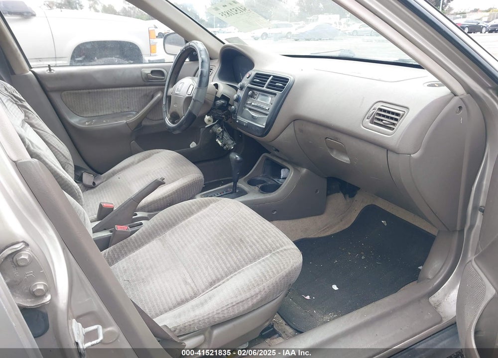 2000 HONDA CIVIC DX VIN: 1HGEJ6625YL058339