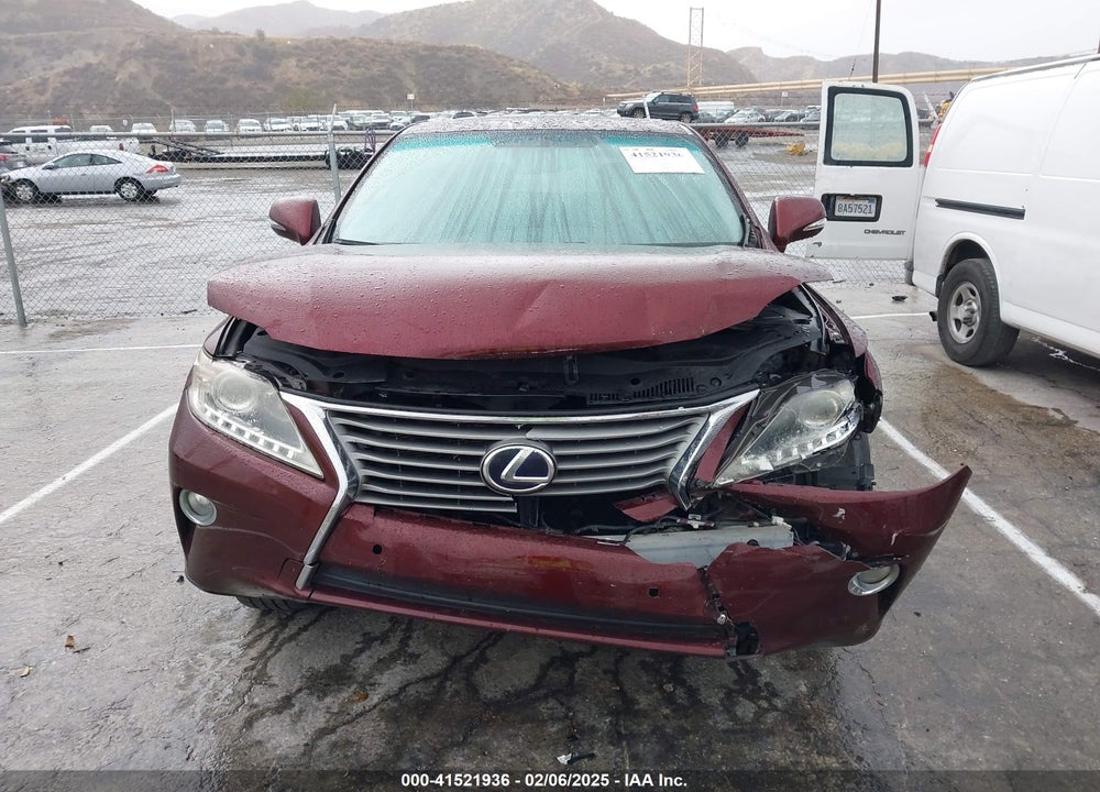 2013 LEXUS RX 450H VIN: JTJZB1BA7D2409309