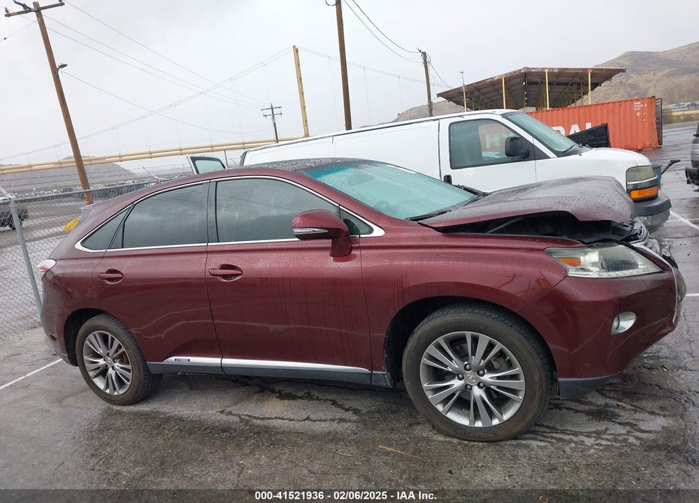2013 LEXUS RX 450H VIN: JTJZB1BA7D2409309