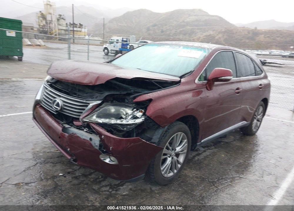 2013 LEXUS RX 450H VIN: JTJZB1BA7D2409309