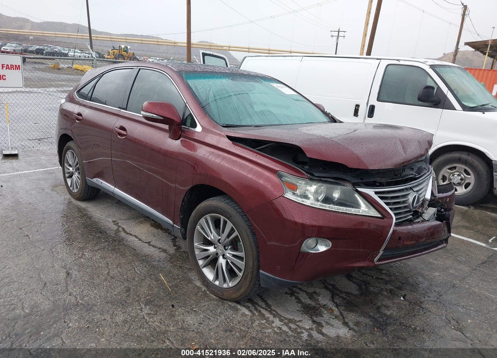2013 LEXUS RX 450H VIN: JTJZB1BA7D2409309