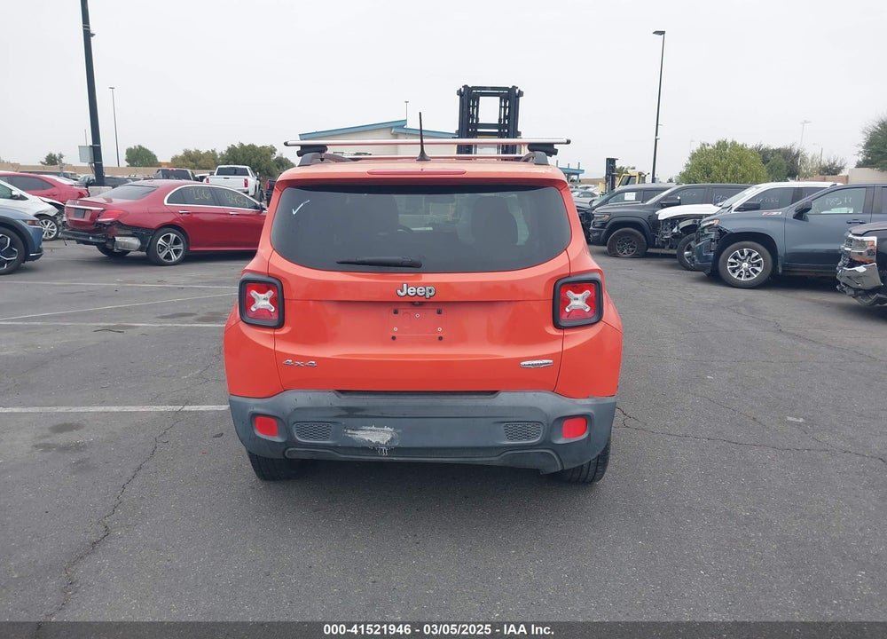 2015 JEEP RENEGADE LATITUDE VIN: ZACCJBBT2FPC25049