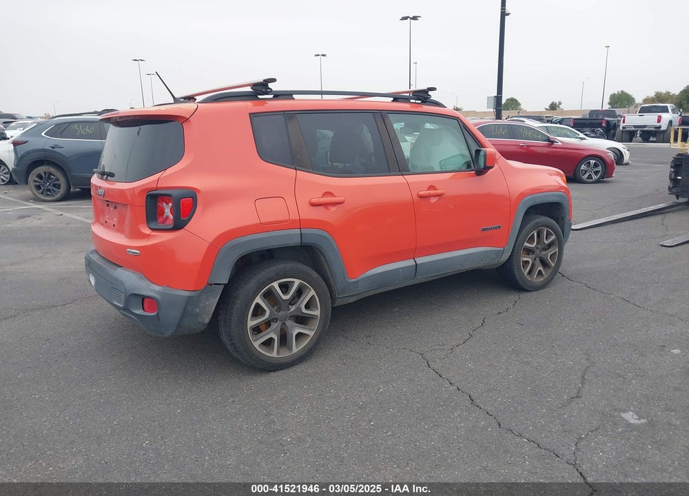 2015 JEEP RENEGADE LATITUDE VIN: ZACCJBBT2FPC25049