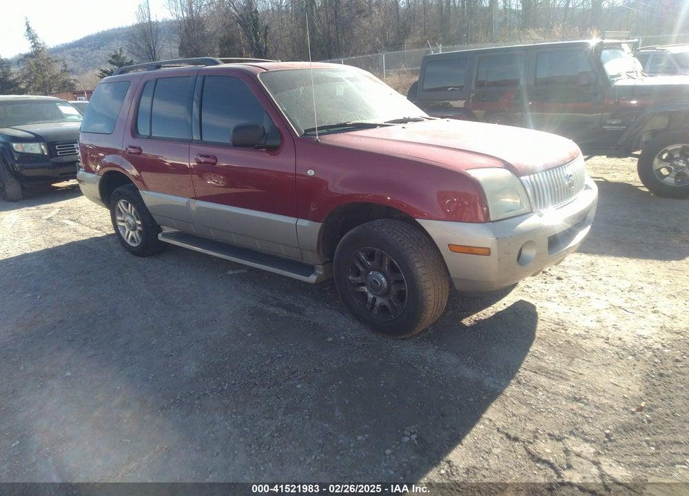 2004 MERCURY MOUNTAINEER VIN: 4M2ZU86W24ZJ33991
