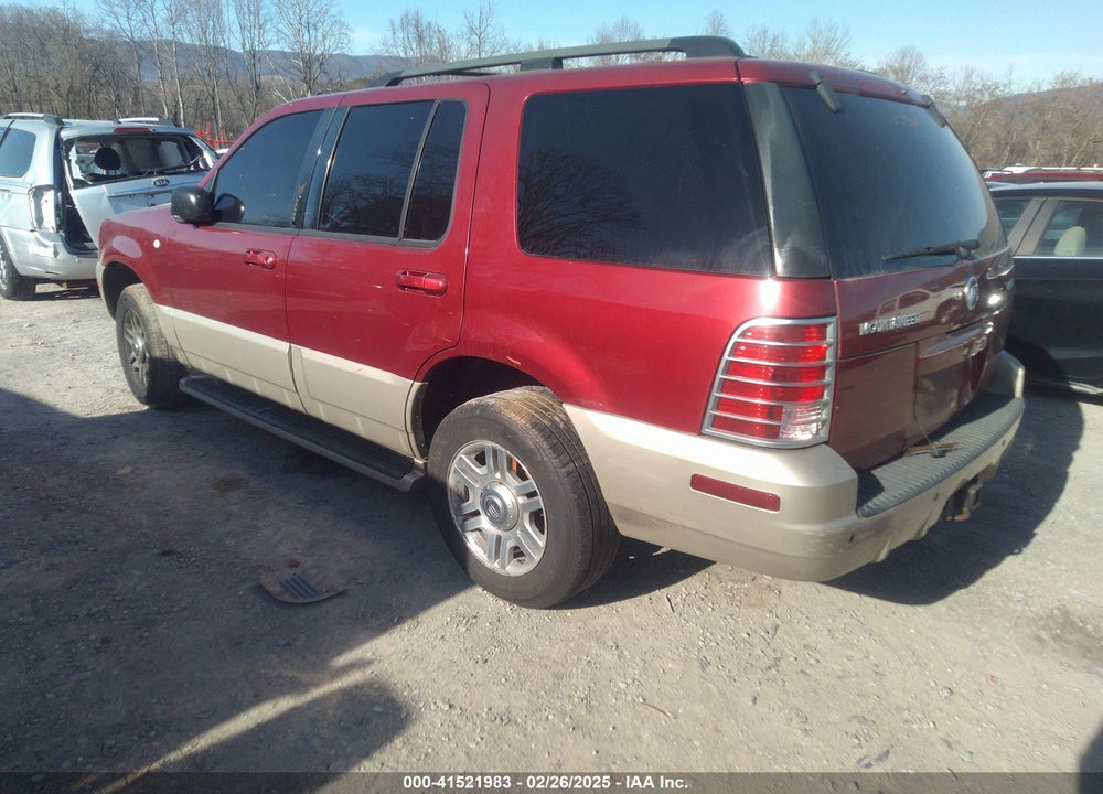 2004 MERCURY MOUNTAINEER VIN: 4M2ZU86W24ZJ33991