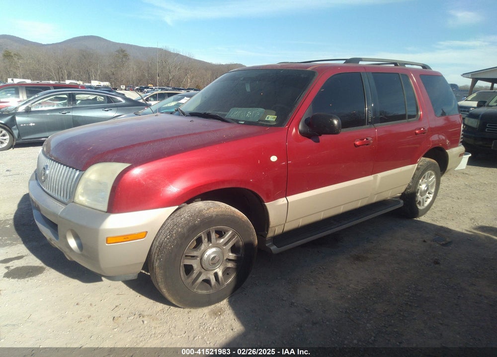 2004 MERCURY MOUNTAINEER VIN: 4M2ZU86W24ZJ33991