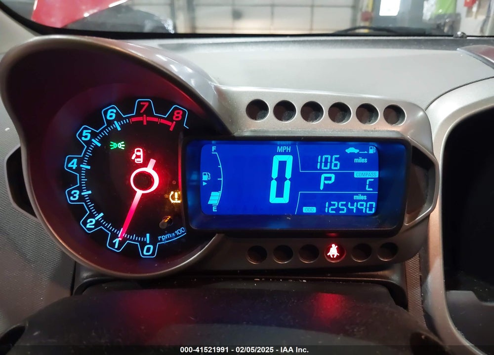 2014 CHEVROLET SONIC LT AUTO VIN: 1G1JC6SB1E4125174