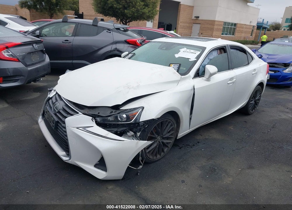 2017 LEXUS IS VIN: JTHBA1D22H5049186