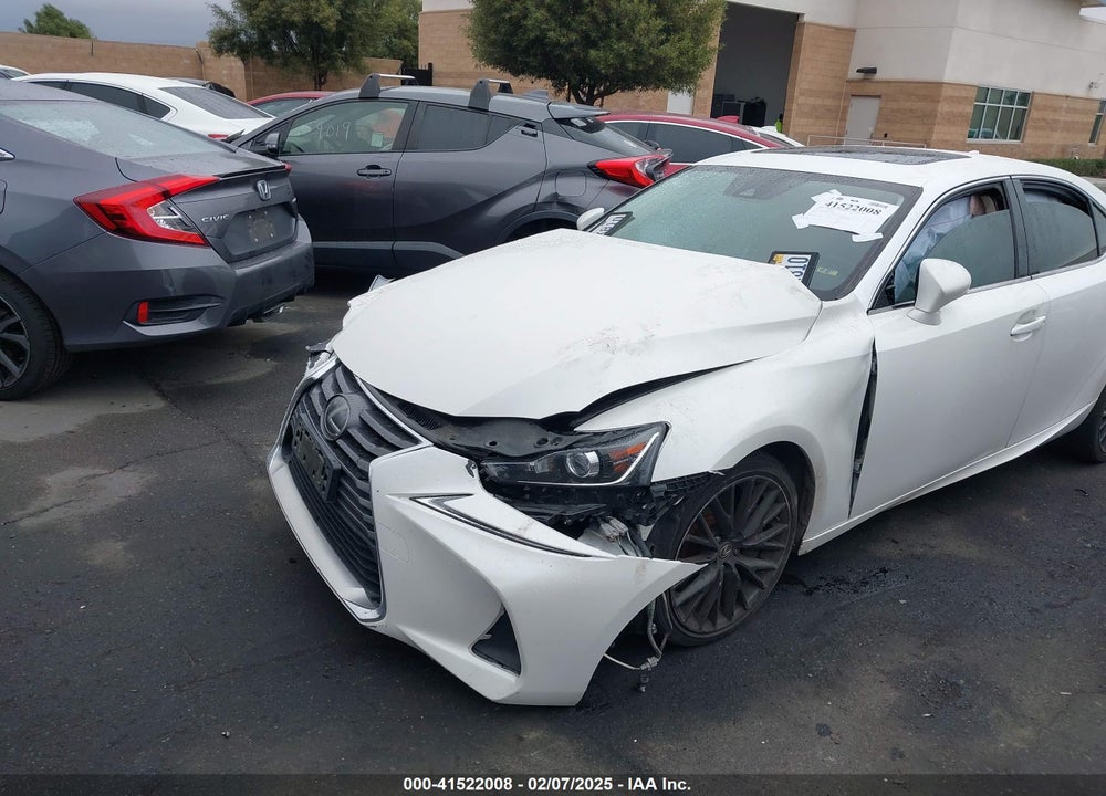 2017 LEXUS IS VIN: JTHBA1D22H5049186