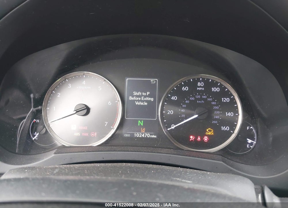 2017 LEXUS IS VIN: JTHBA1D22H5049186