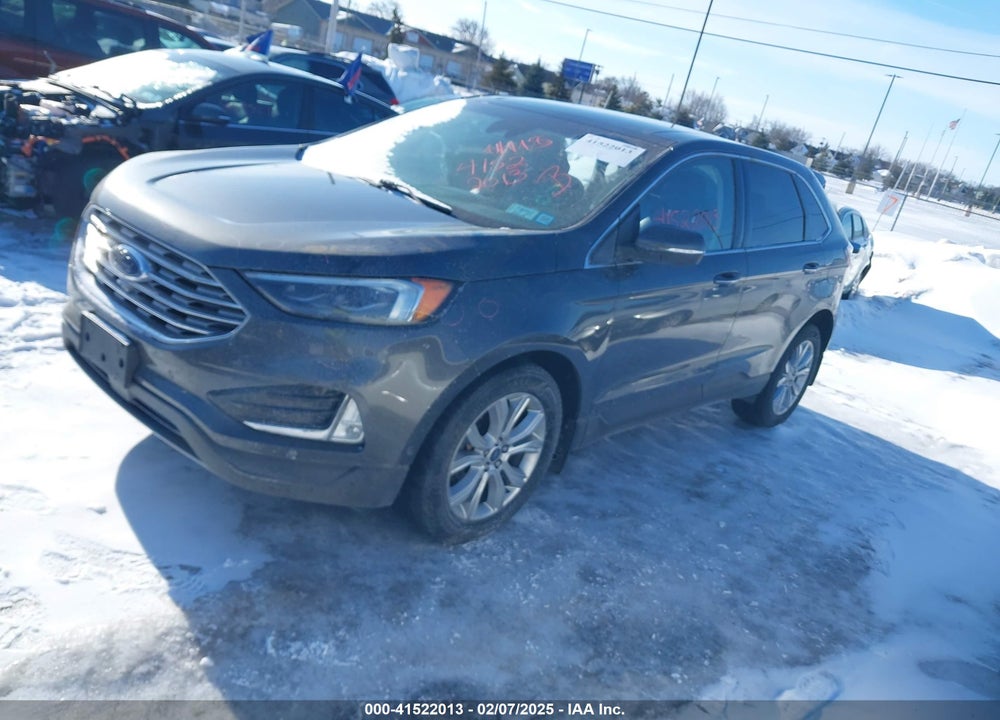 2019 FORD EDGE TITANIUM VIN: 2FMPK4K90KBB35424