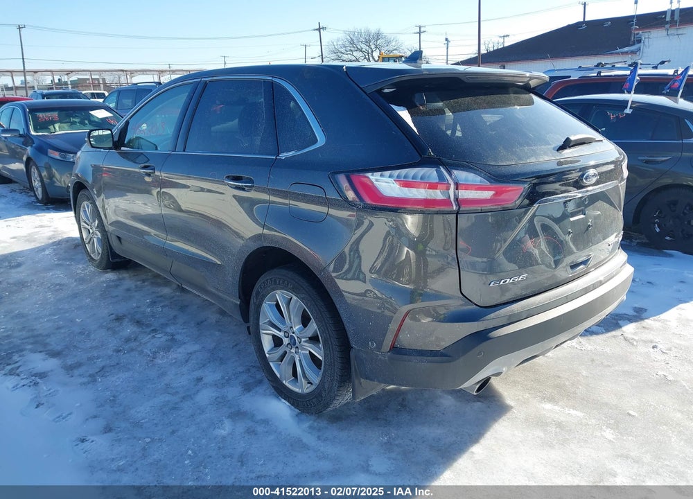 2019 FORD EDGE TITANIUM VIN: 2FMPK4K90KBB35424