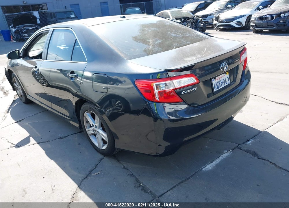 2012 TOYOTA CAMRY SE VIN: 4T1BF1FK3CU604432