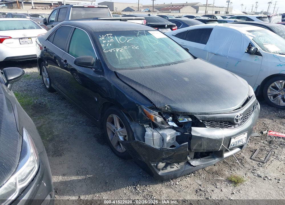 2012 TOYOTA CAMRY SE VIN: 4T1BF1FK3CU604432