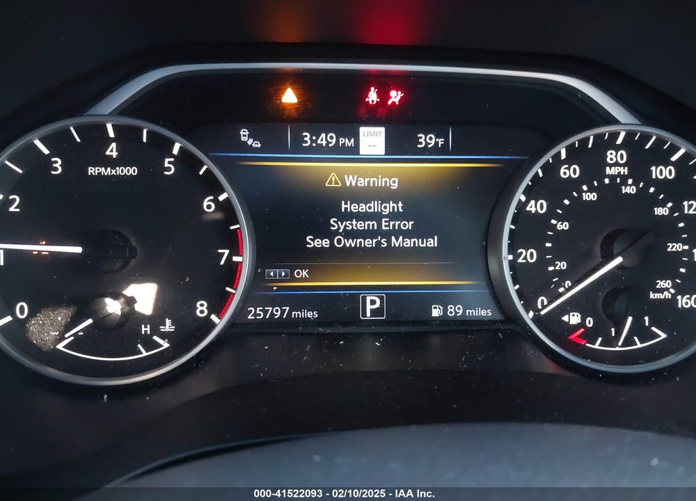 2021 NISSAN MAXIMA VIN: 1N4AA6EV8MC501267
