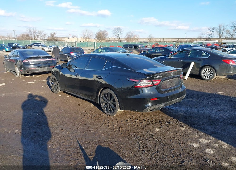 2021 NISSAN MAXIMA VIN: 1N4AA6EV8MC501267