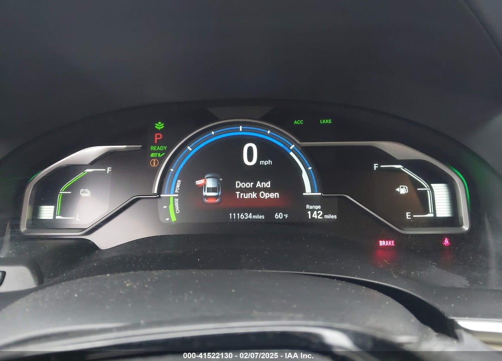 2018 HONDA CLARITY PLUG-IN HYBRID VIN: JHMZC5F13JC015103