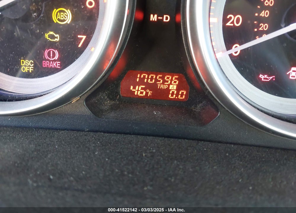 2009 MAZDA MAZDA6 VIN: 1YVHP82A695M39684