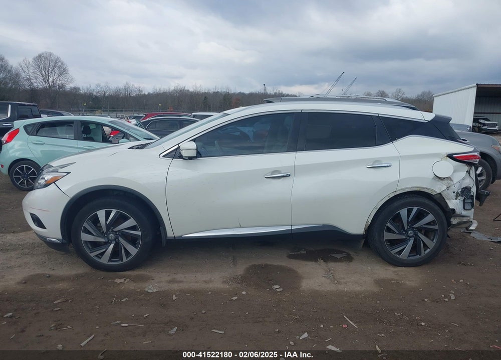 2015 NISSAN MURANO PLATINUM VIN: 5N1AZ2MG3FN236940
