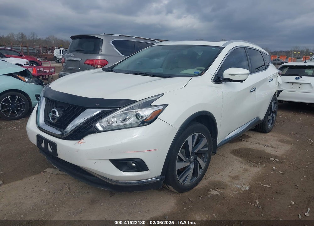 2015 NISSAN MURANO PLATINUM VIN: 5N1AZ2MG3FN236940