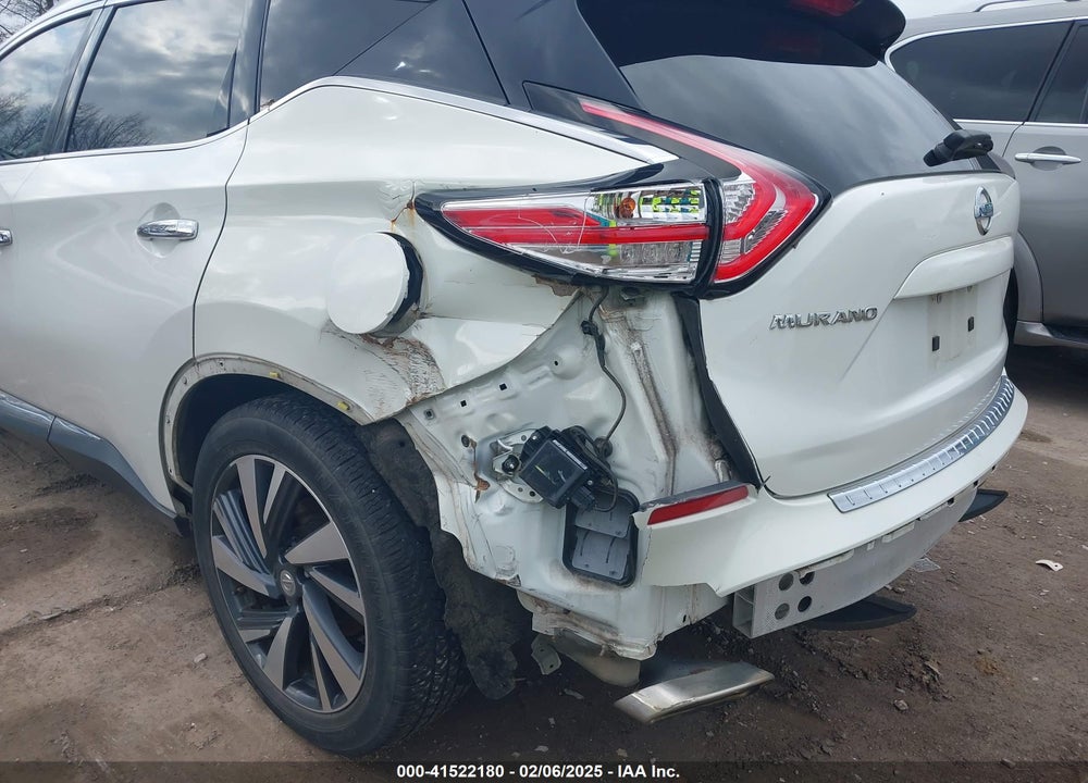 2015 NISSAN MURANO PLATINUM VIN: 5N1AZ2MG3FN236940