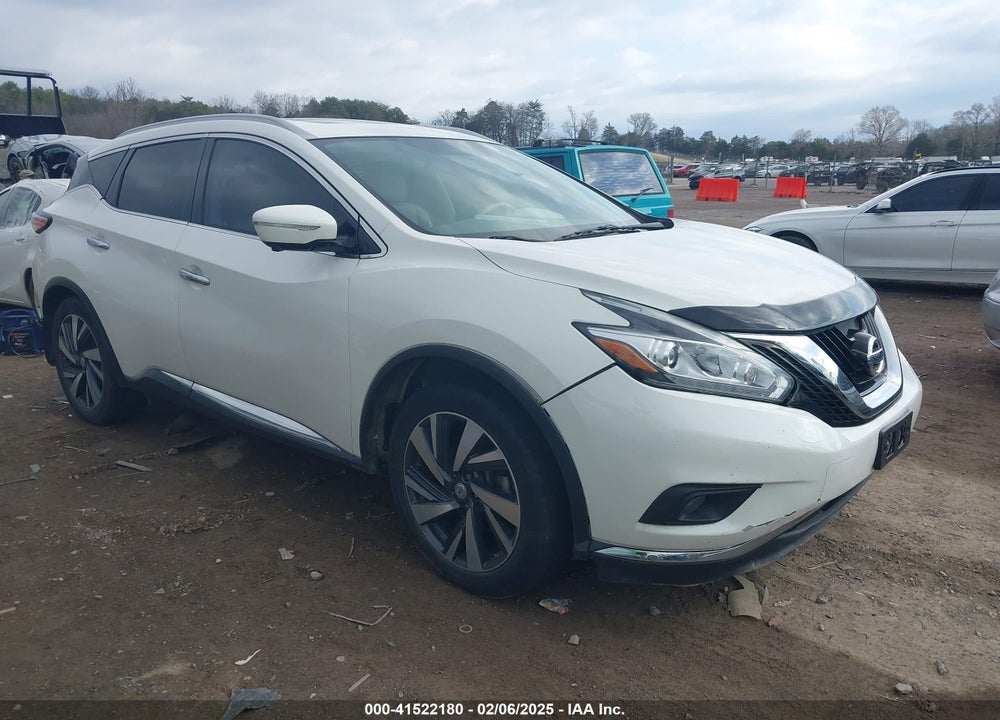 2015 NISSAN MURANO PLATINUM VIN: 5N1AZ2MG3FN236940