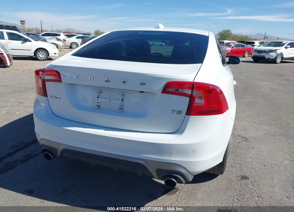 2017 VOLVO S60 T5 DYNAMIC VIN: YV126MFL0H2433845