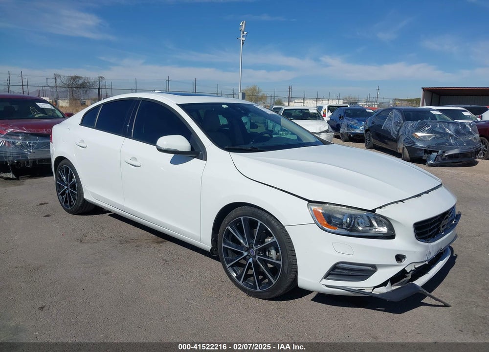 2017 VOLVO S60 T5 DYNAMIC VIN: YV126MFL0H2433845