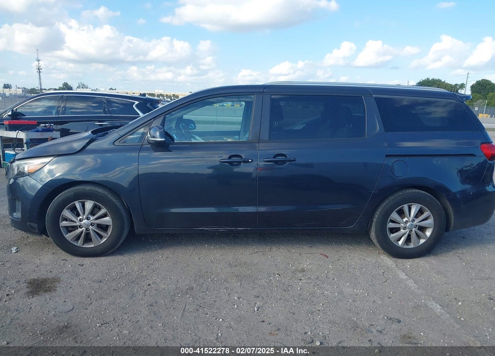 2017 KIA SEDONA VIN: KNDMB5C1XH6242686