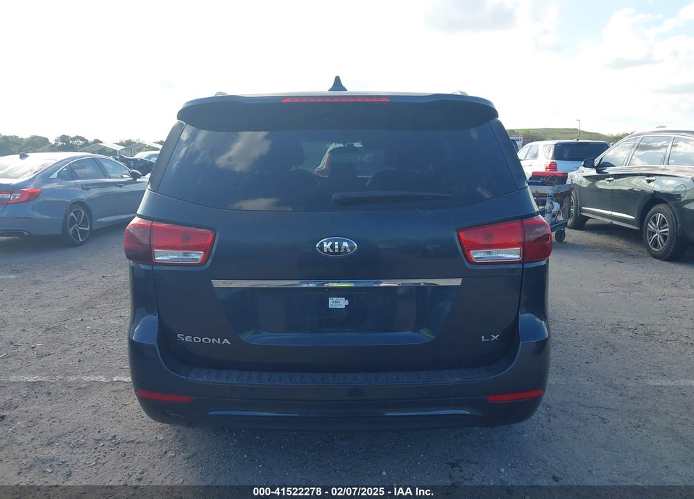 2017 KIA SEDONA VIN: KNDMB5C1XH6242686