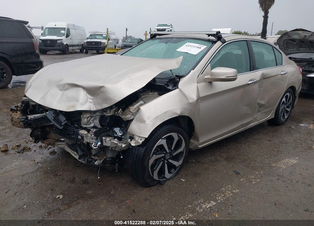 2016 HONDA ACCORD VIN: 1HGCR2F80GA048549