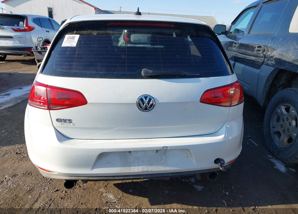 2015 VOLKSWAGEN GOLF GTI 2.0T AUTOBAHN 4-DOOR VIN: 3VW4T7AU0FM001879